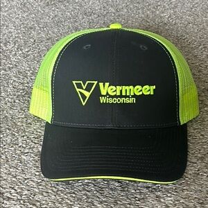 Vermeer Wisconsin Neon Green Cap